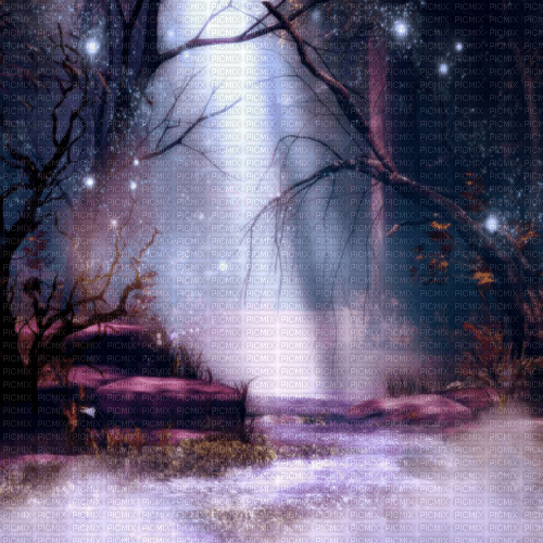 Y.A.M._Autumn Fantasy background - Free PNG