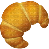Croissant emoji - bezmaksas png