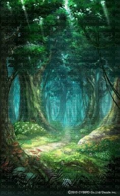 fairy land background nature 2 - zdarma png