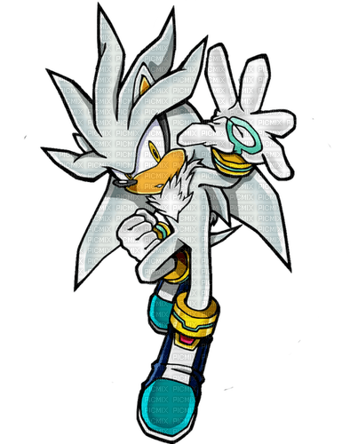 Silver the Hedgehog! - Free PNG