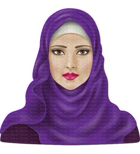 Muslim Lady - kostenlos png