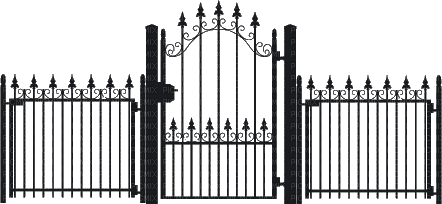 fence door - Darmowy animowany GIF