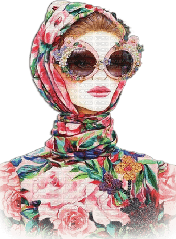 soave woman fashion vintage summer  green brown - δωρεάν png