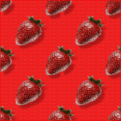 Strawberries Background - Darmowy animowany GIF