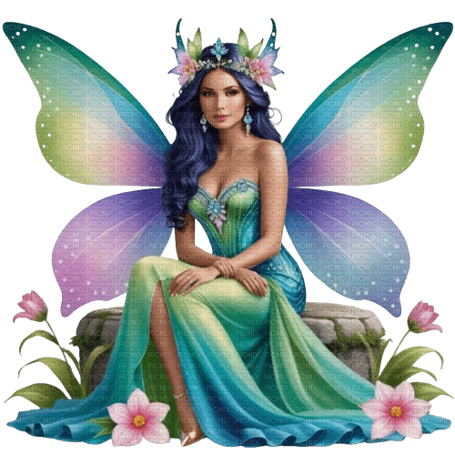 springtimes fantasy girl woman spring fairy - ücretsiz png