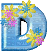 D floral - Gratis animerad GIF