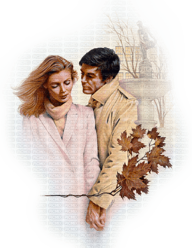 loly33 couple automne - png grátis