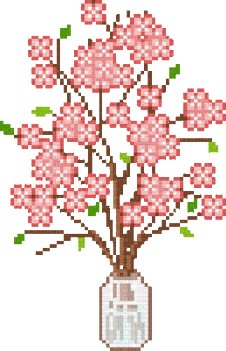 Pixel Cherrys - GIF animé gratuit
