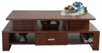 Flacher Tisch - Free PNG