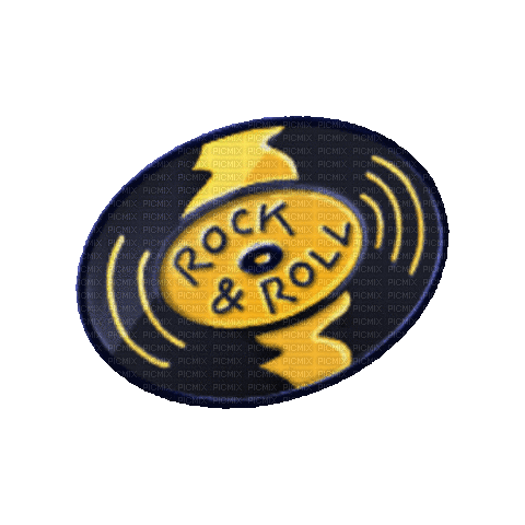 Rock & Roll.Music.musique.text.Victoriabea - GIF animé gratuit