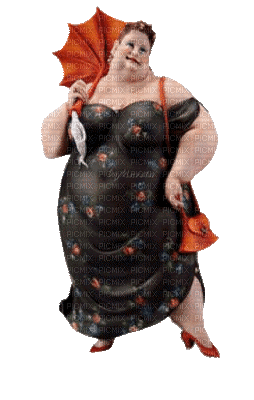 mujer con paraguas by EstrellaCristal - Gratis geanimeerde GIF