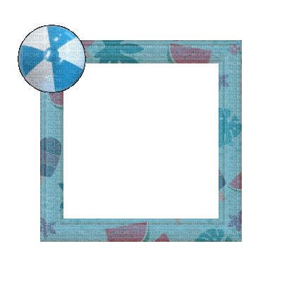 Small Blue Frame - Gratis animeret GIF