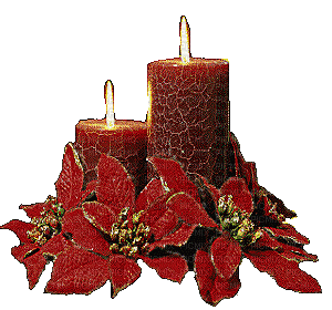 munot - weihnachten kerzen - christmas candles - noël bougies - GIF เคลื่อนไหวฟรี