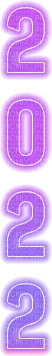 soave text new year 2022 purple - δωρεάν png