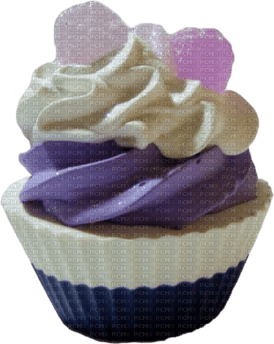 mulberry cupcake bath bomb - PNG gratuit