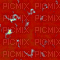 Pian encre vague rouge foncé - GIF animasi gratis