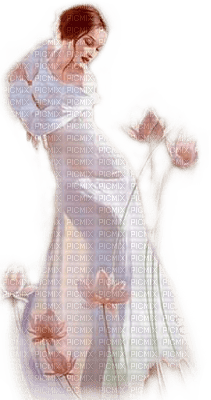 Woman spring - ilmainen png