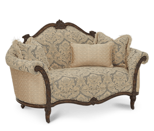 sofa vintage   dubravka4 - png grátis