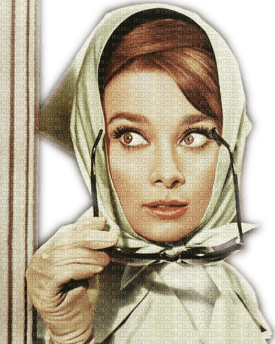 Audrey Hepburn milla1959 - 無料png