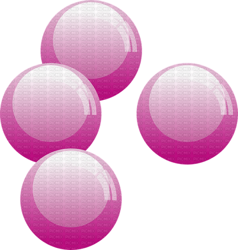 Kugeln in Pink - 無料png