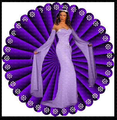 femme violet. - Free animated GIF