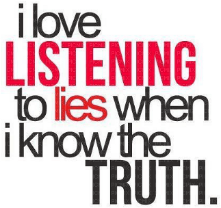soave text quotes I love listening to lies when - zadarmo png