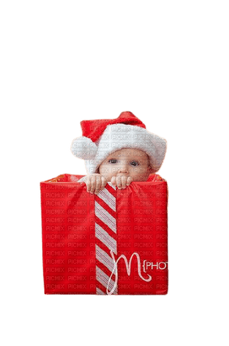 christmas bebe gift - PNG gratuit