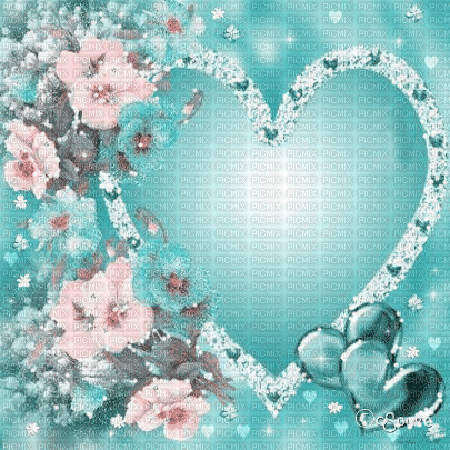 soave background animated valentine flowers spring - Zdarma animovaný GIF