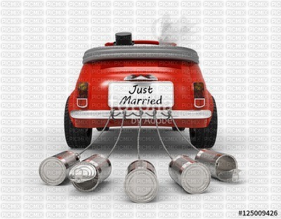 just married - ilmainen png