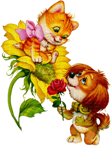 animal couple by nataliplus - kostenlos png