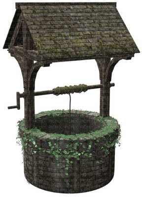 Kaz_Creations Deco Wishing Well - png grátis