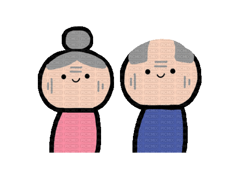 Grandmother Ageing - Безплатен анимиран GIF