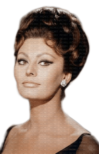 Sophia Loren milla1959 - nemokama png