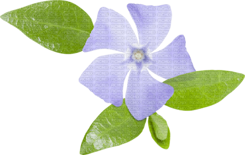 dolceluna blue flower - PNG gratuit