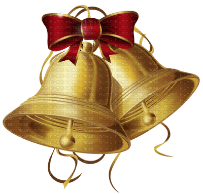 Kaz_Creations Christmas Decoration Bells - bezmaksas png