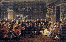 1775 Madame Goffin's Salon - png ฟรี
