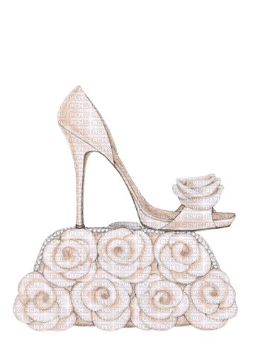 Bag Shoe White - Bogusia - 免费PNG