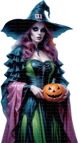 loly33 sorcière halloween - бесплатно png