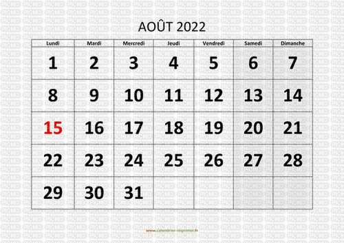 aout 2022 - безплатен png