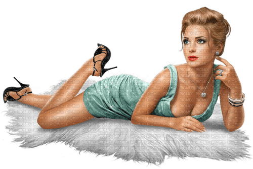 Femme couchée - 免费PNG