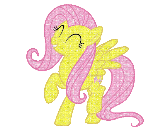 fluttershy dance - Free animated GIF