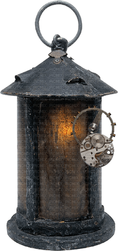 dolceluna deco steampunk lantern png - Free PNG