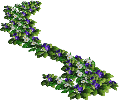 Blue DREAM  70 _ flowers_ - Free PNG