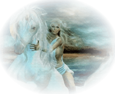 Kaz_Creations Paysage Scenery Woman Femme Horse - δωρεάν png