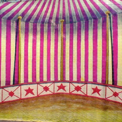 Circus Tent Background - png ฟรี