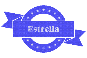 Kaz_Creations Names Estrella Colours - GIF animate gratis