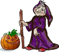 Halloween,sorcière,deko, animation ,gif, Pelageya - 無料のアニメーション GIF