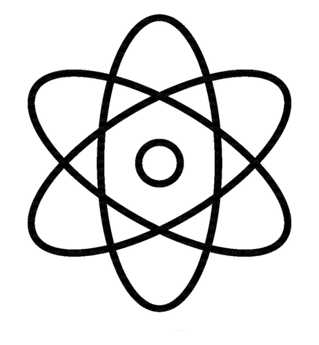 Symbol Atom - by StormGalaxy05 - kostenlos png