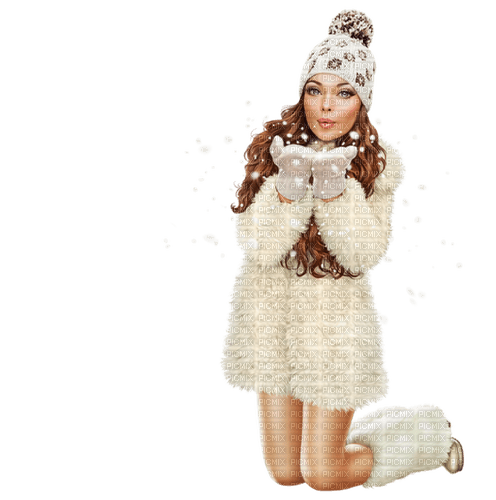 winter woman by nataliplus - 免费PNG