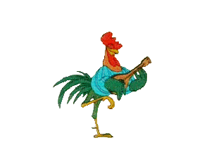rooster - GIF animasi gratis